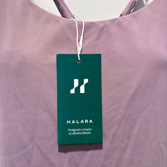 Halara Dress Cloudful Everyday 2 In 1 Built In Shorts Lavender Sz Large New NWT - Picture 13 of 13